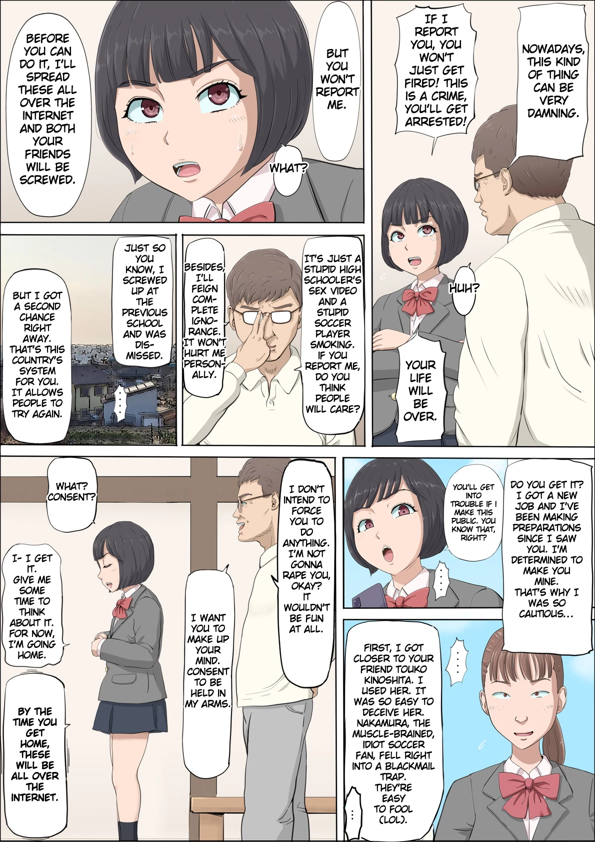 Mahiru and Numata ~The Girl Who Fell into a Trap~ | Mahiru to Numata ~Wana ni Hamerareta Kanojo~ porn comic picture 36