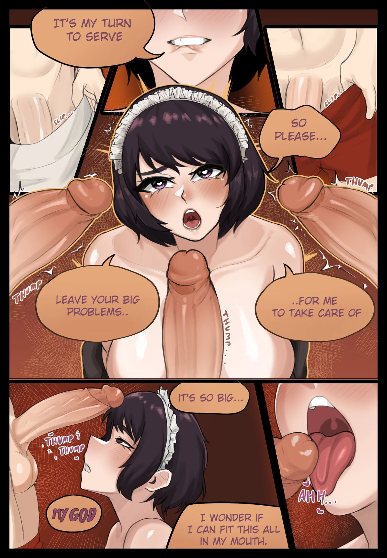 Maid For Service porn comic picture 8
