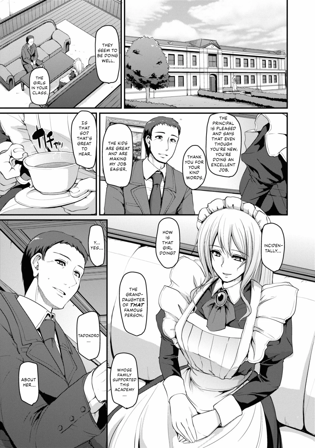Maid Gakuen e Youkoso!! - Welcome to Maid Academy 3 porn comic picture 1