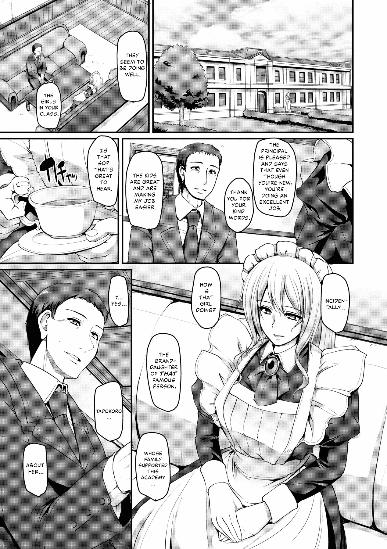 Maid Gakuen e Youkoso!! - Welcome to Maid Academy 3 porn comic picture 1