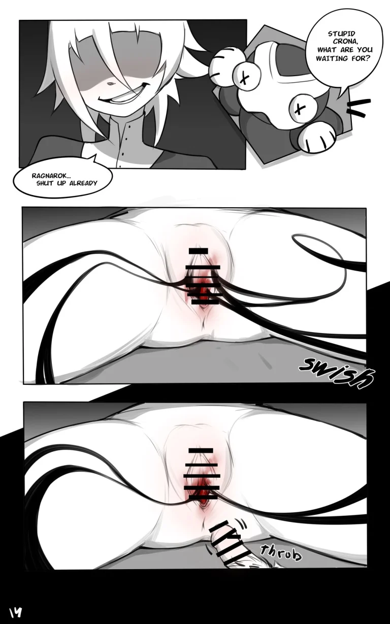 Maka x Crona porn comic picture 15