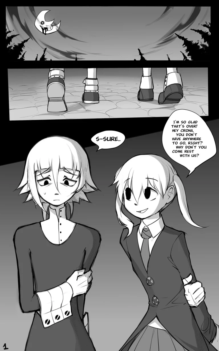 Maka x Crona porn comic picture 2