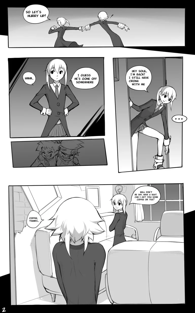 Maka x Crona porn comic picture 3