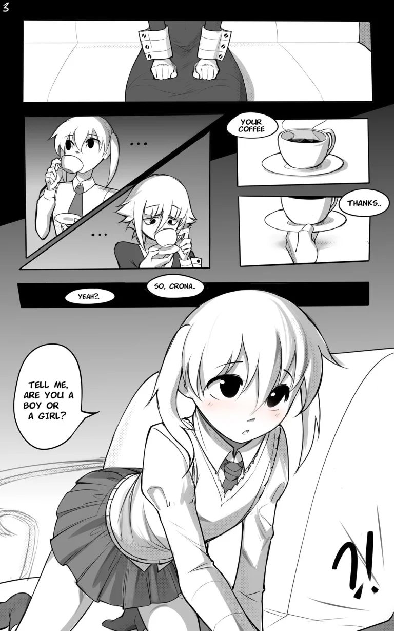 Maka x Crona porn comic picture 4