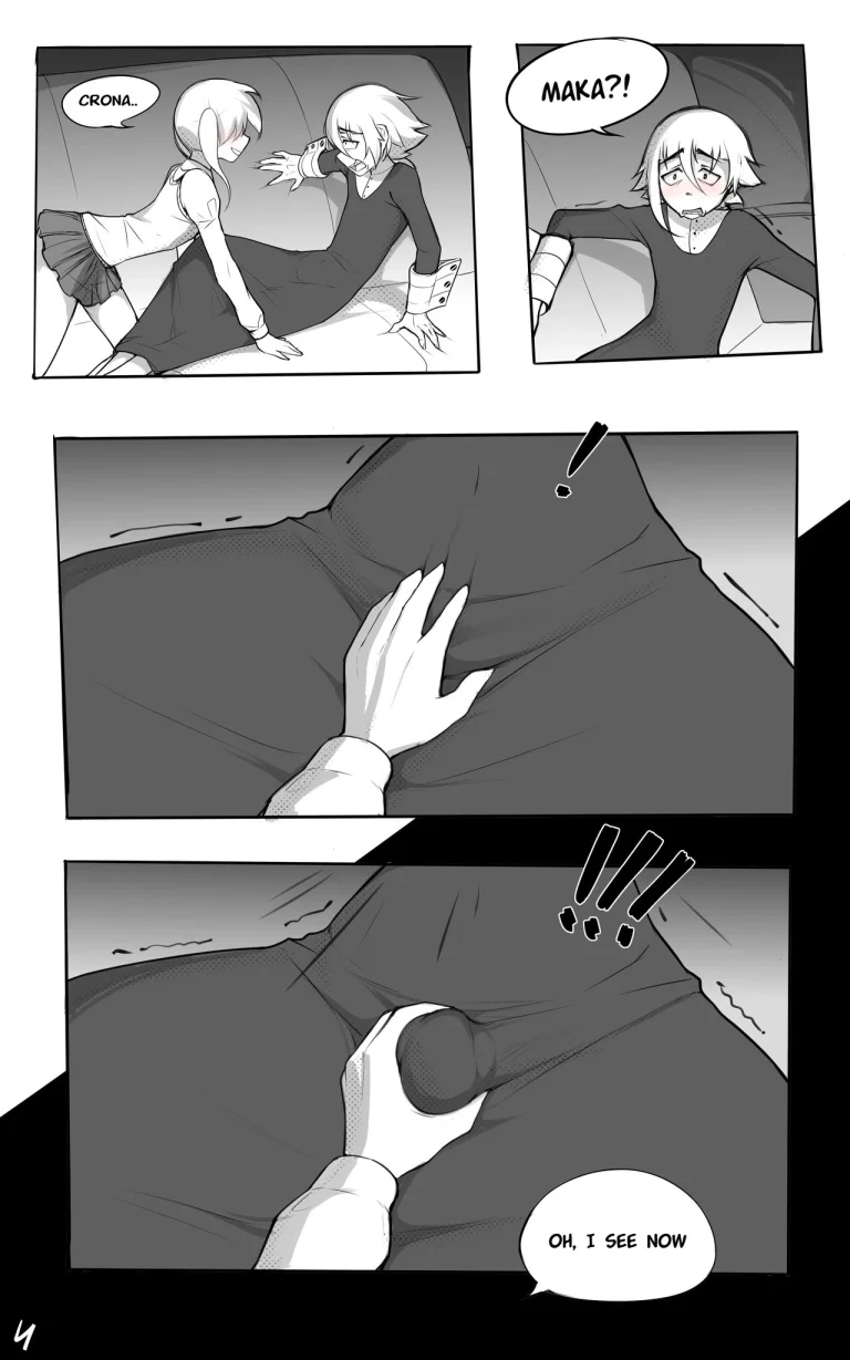 Maka x Crona porn comic picture 5