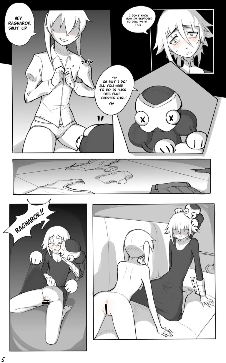 Maka x Crona porn comic picture 6