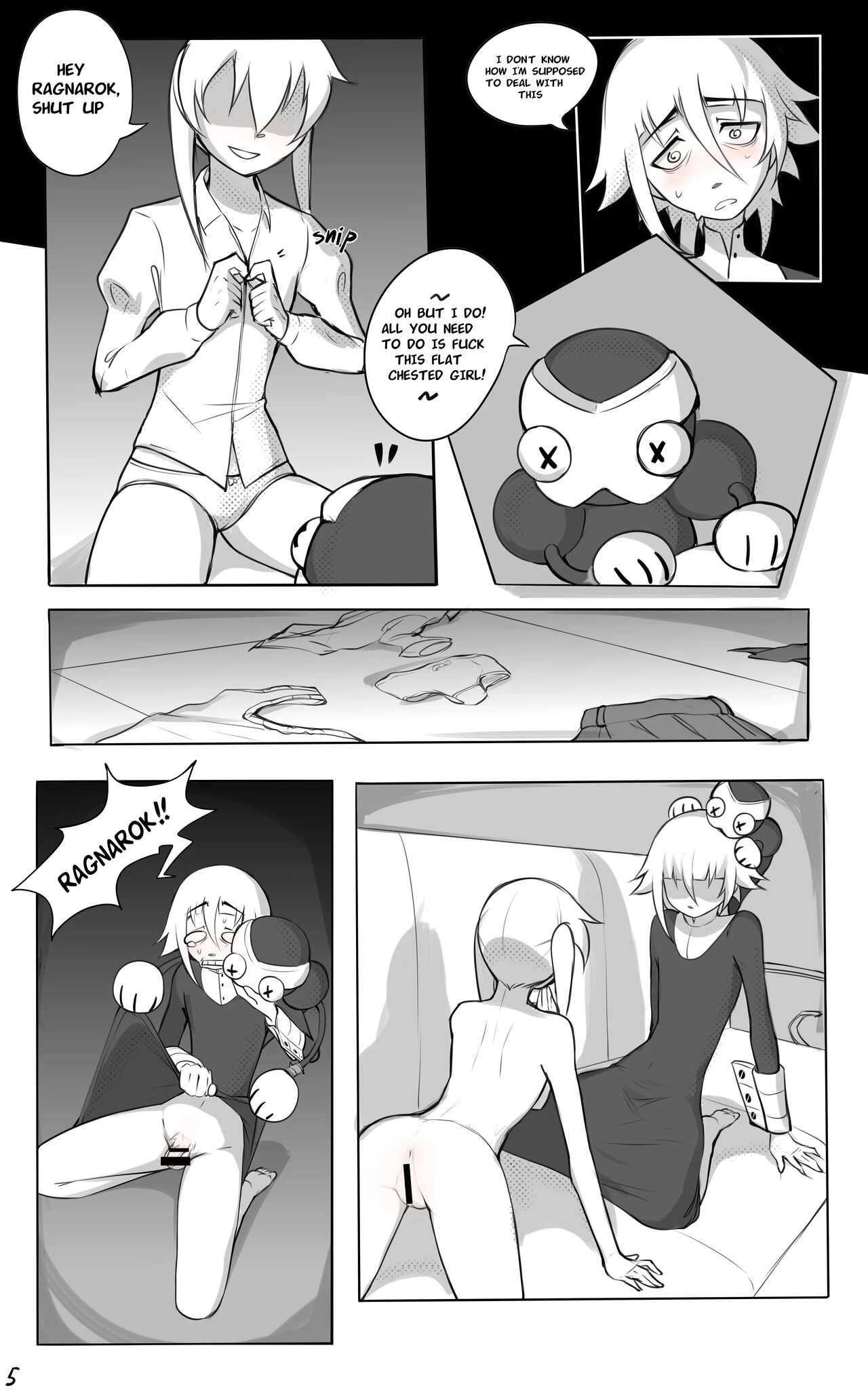Maka x Crona porn comic picture 6