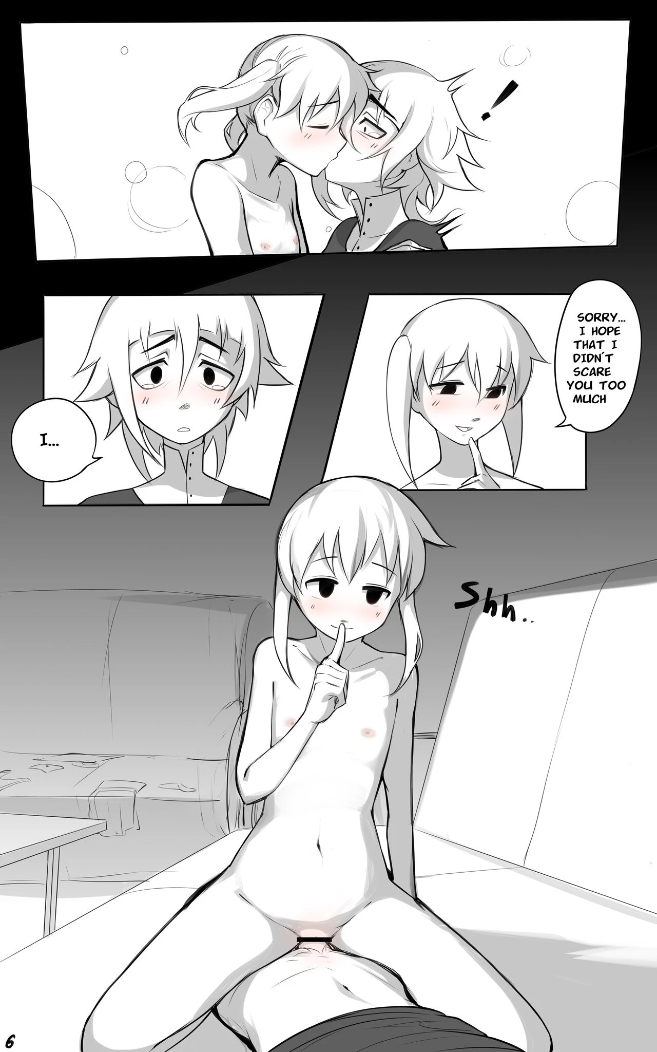 Maka x Crona porn comic picture 7