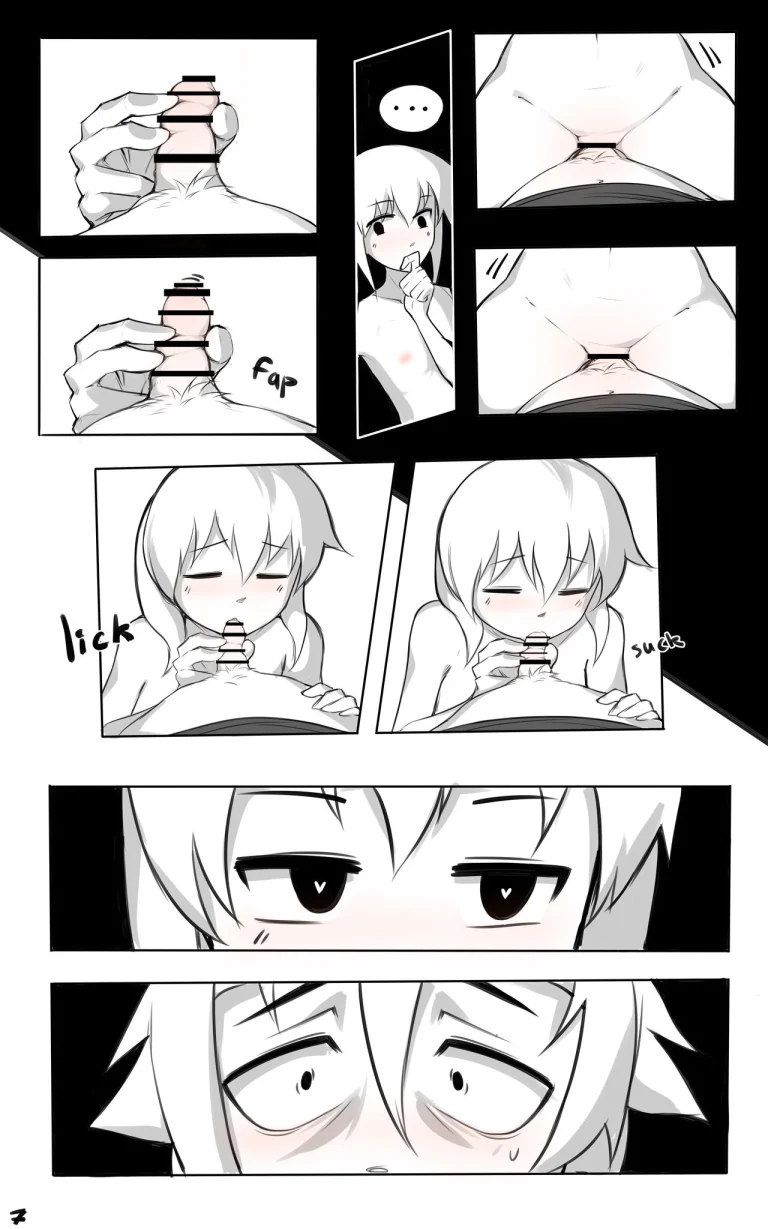 Maka x Crona porn comic picture 8