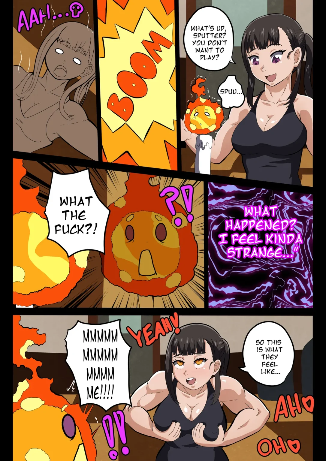Maki-san is on Fire! porn comic picture 1
