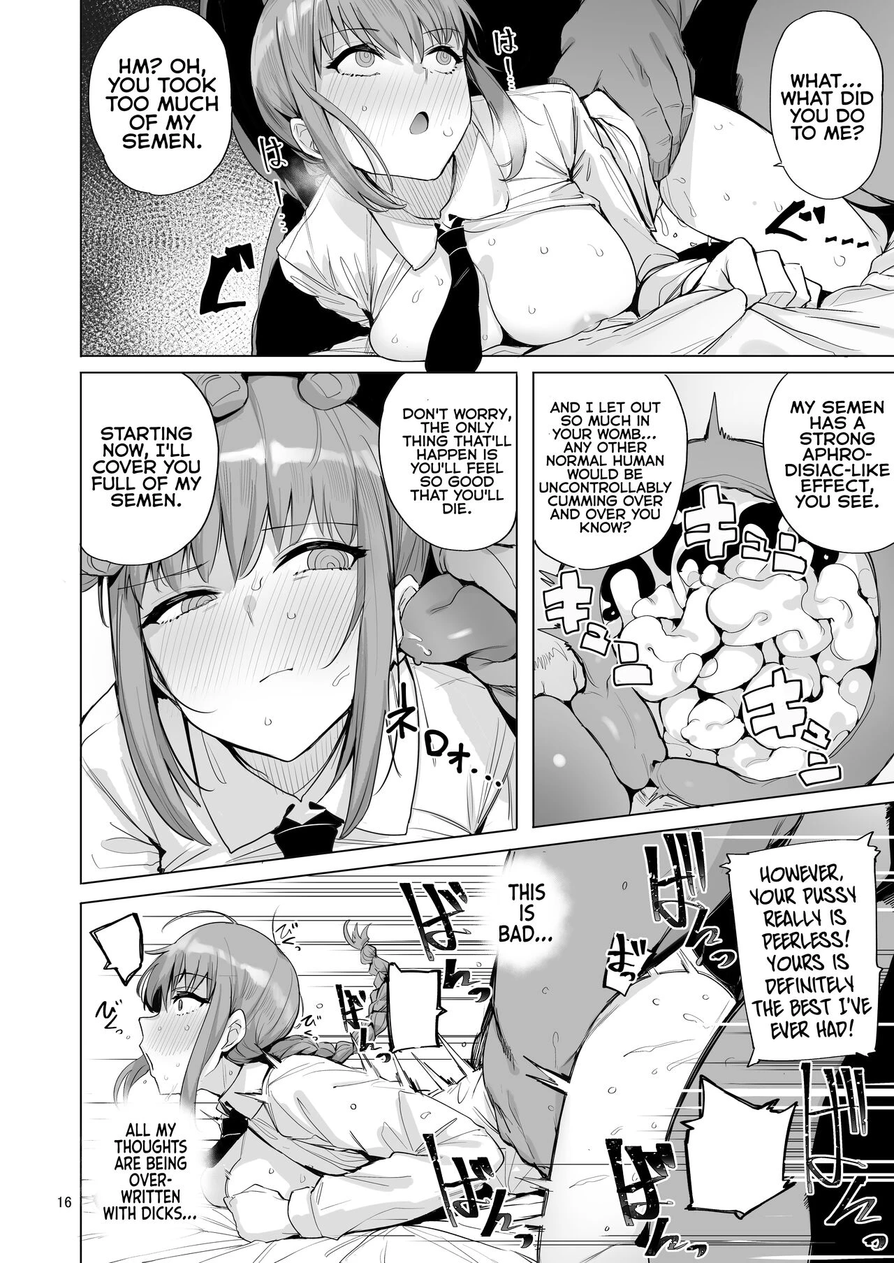 Makima VS Chinpo no Akuma porn comic picture 17
