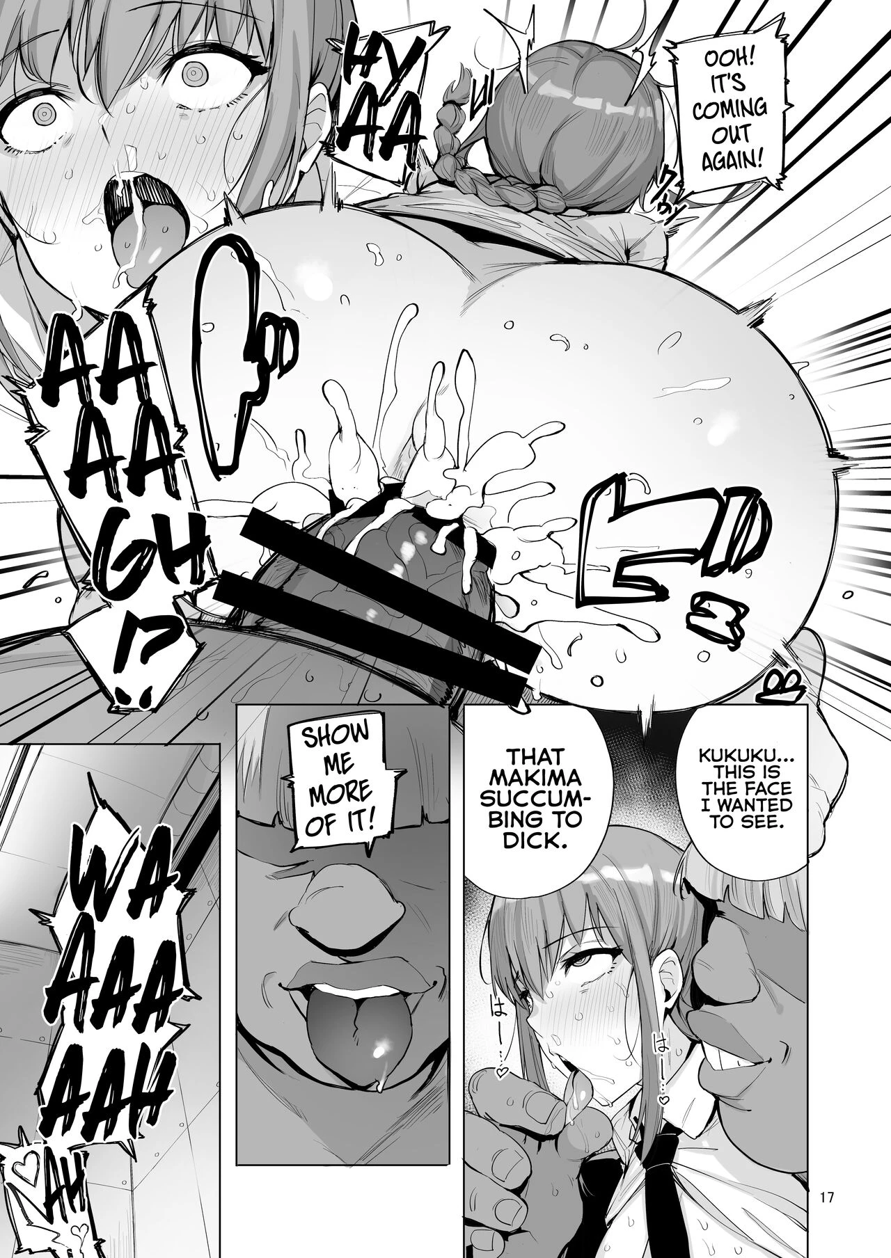 Makima VS Chinpo no Akuma porn comic picture 18
