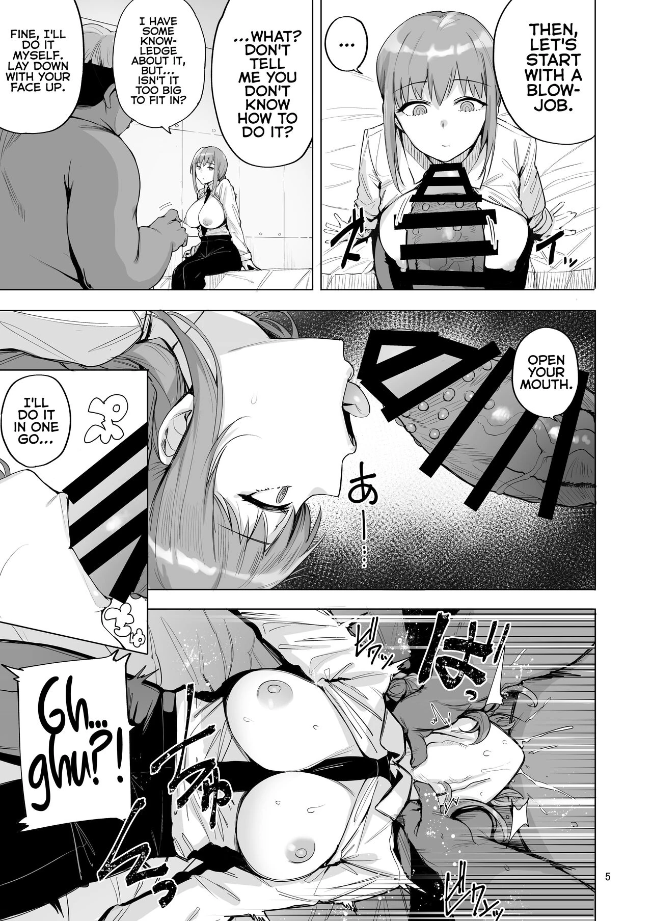 Makima VS Chinpo no Akuma porn comic picture 6