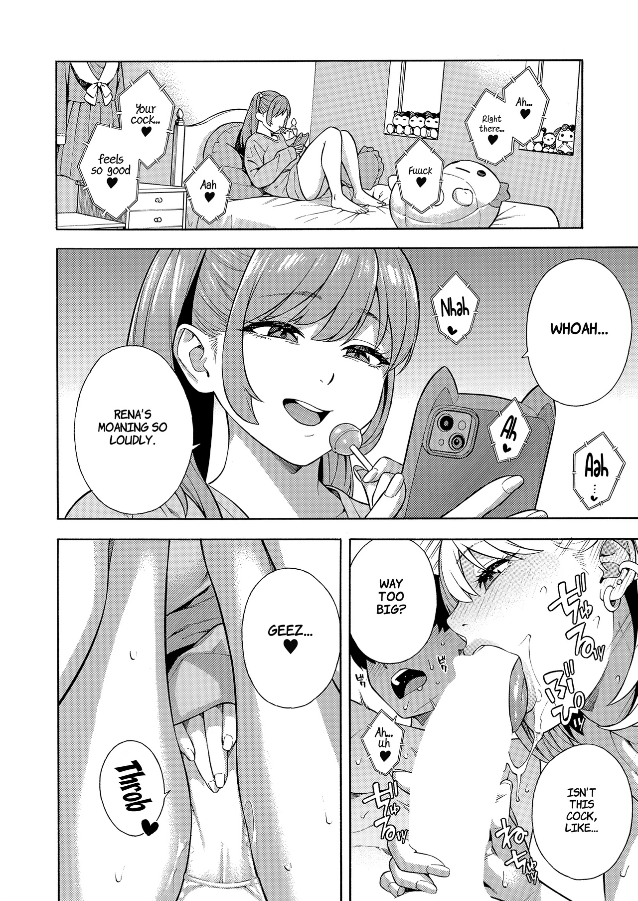 Making a Harem of the Three Bitchy Gal Sisters 2 porn comic picture 2