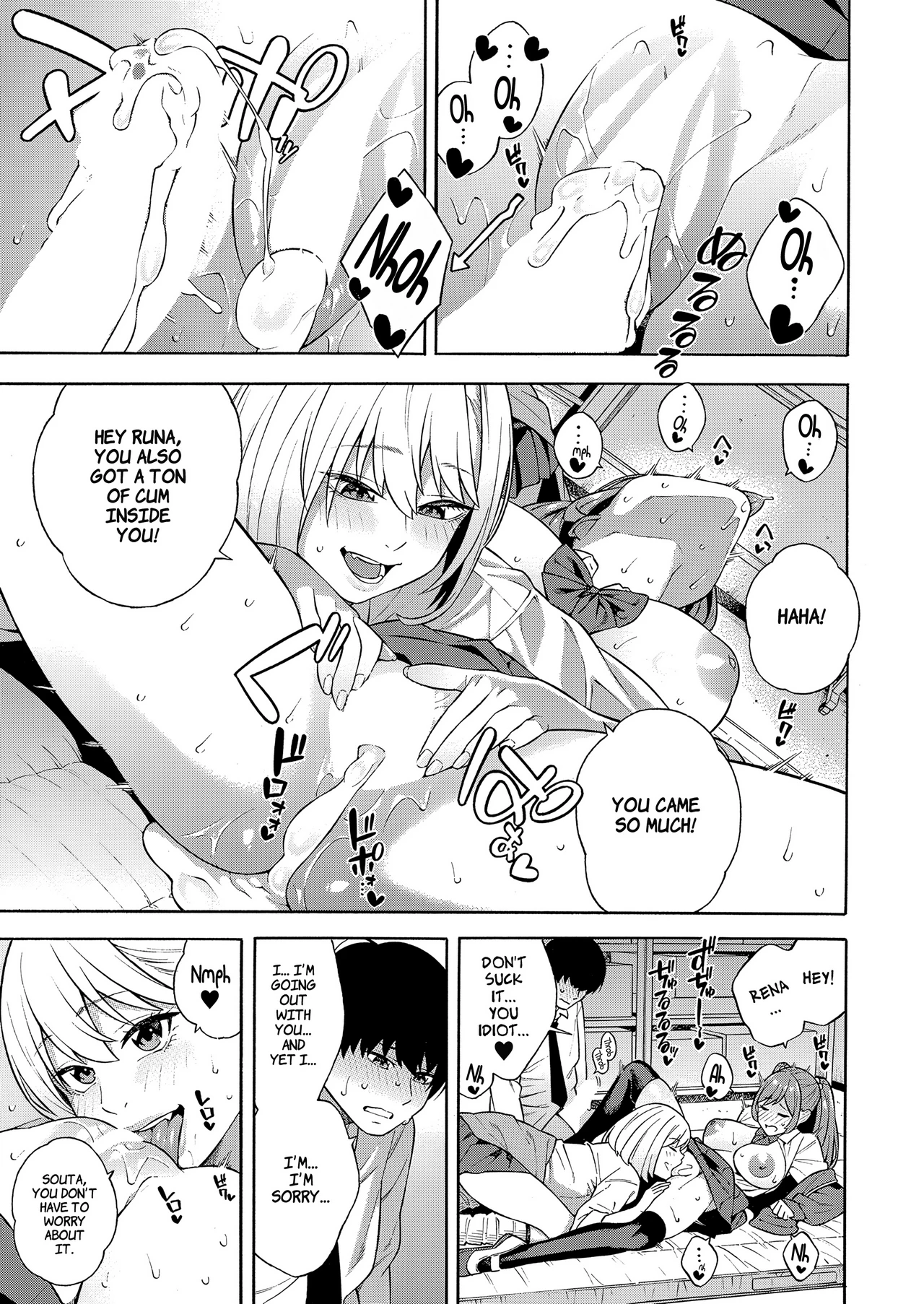 Making a Harem of the Three Bitchy Gal Sisters 2 porn comic picture 31