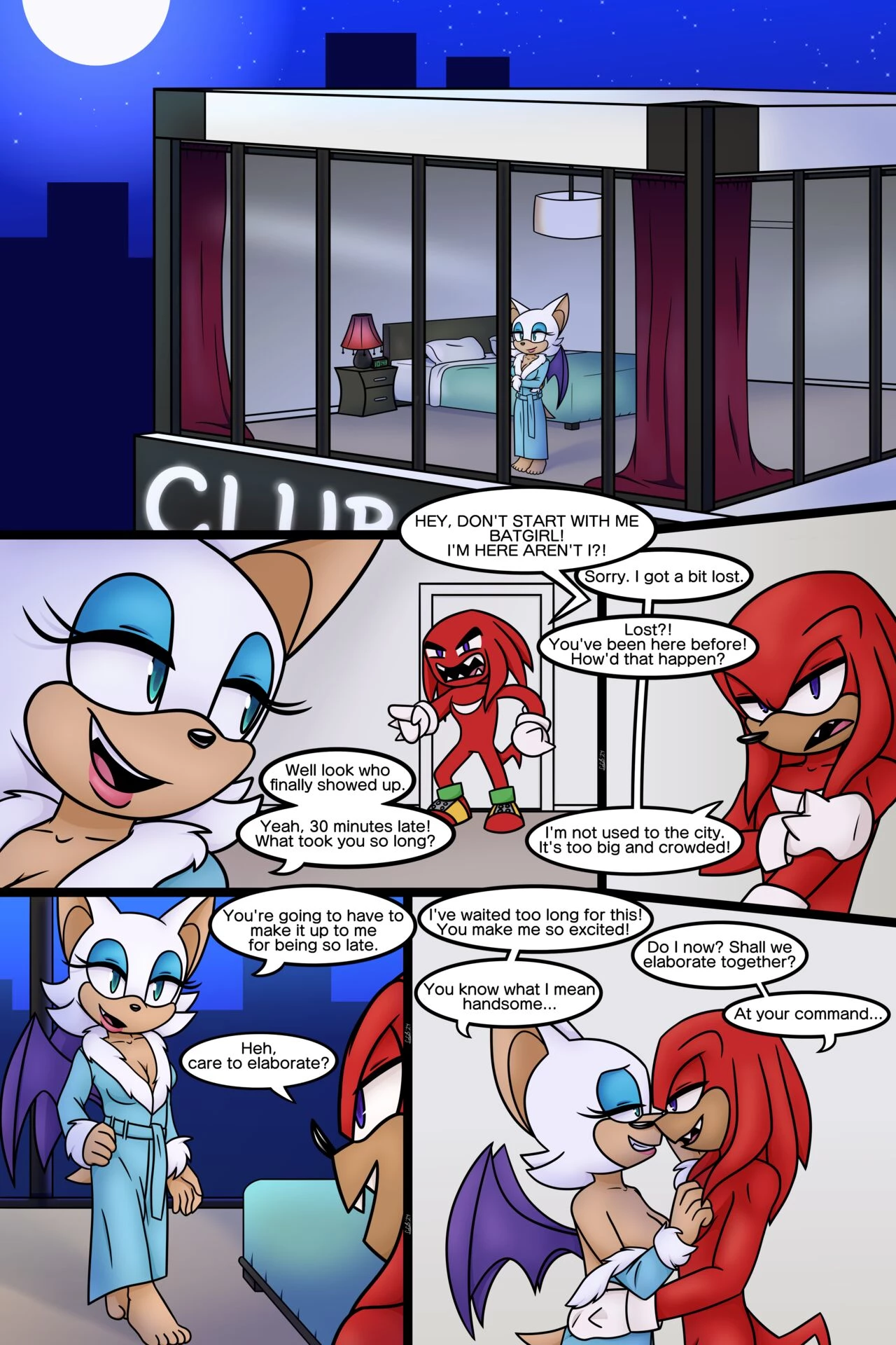 Making Up For Lost Time porn comic picture 1
