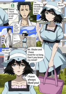 Makise Kurisu's love and sex porn comic picture 1