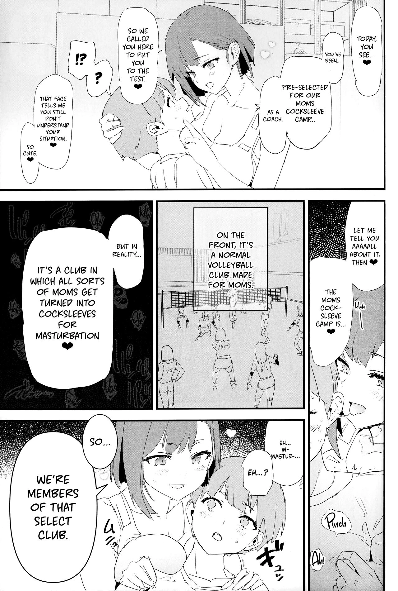 Mama-san Volley de Mama Onaho Kaimakusen! + Onaho Gasshuku Joutou! Buchigire Yankee Shigaraki Mia Sanjou! | Volleyball Mom and Cocksleeve Mom - The Final Battle! porn comic picture 8