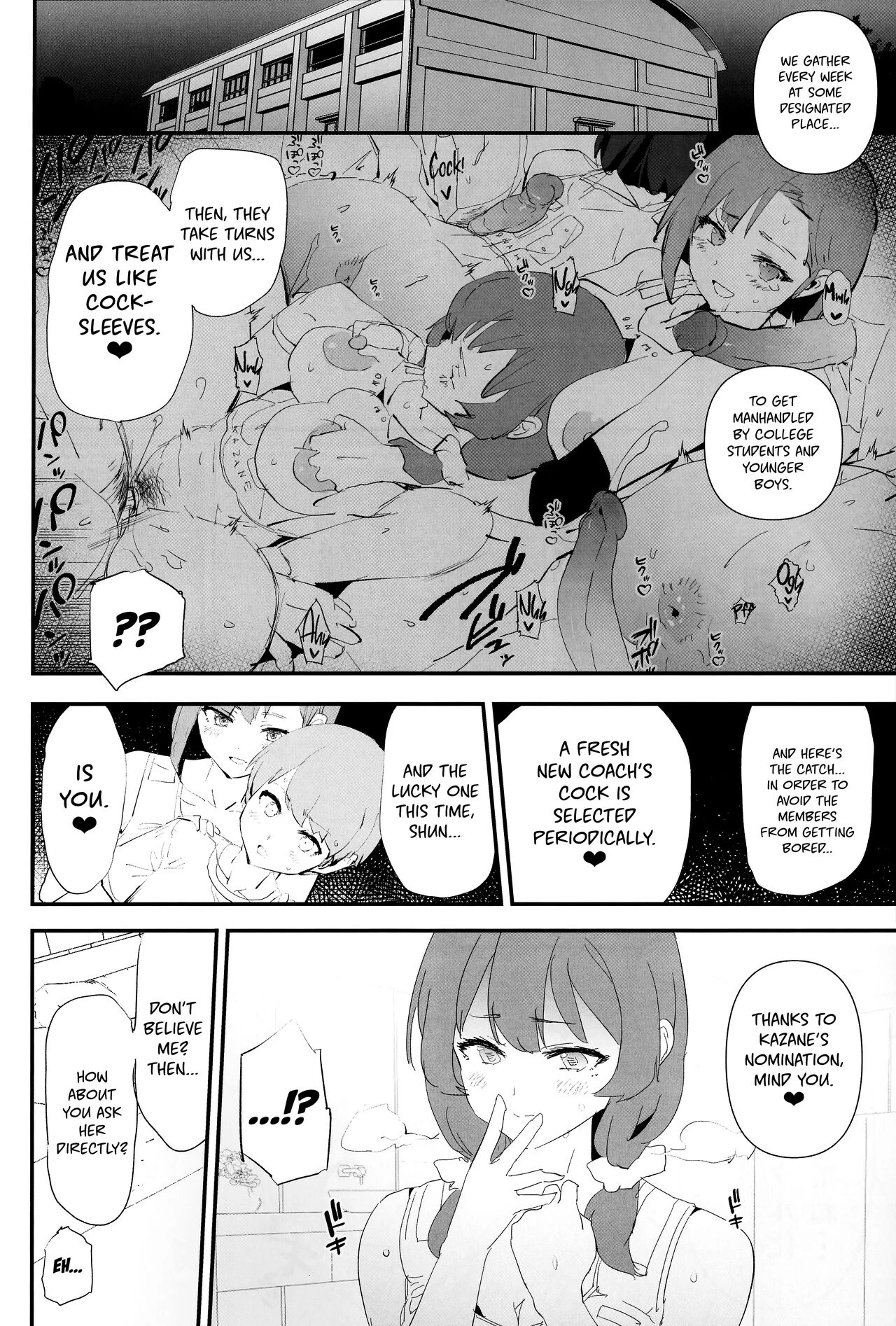 Mama-san Volley de Mama Onaho Kaimakusen! + Onaho Gasshuku Joutou! Buchigire Yankee Shigaraki Mia Sanjou! | Volleyball Mom and Cocksleeve Mom - The Final Battle! porn comic picture 9