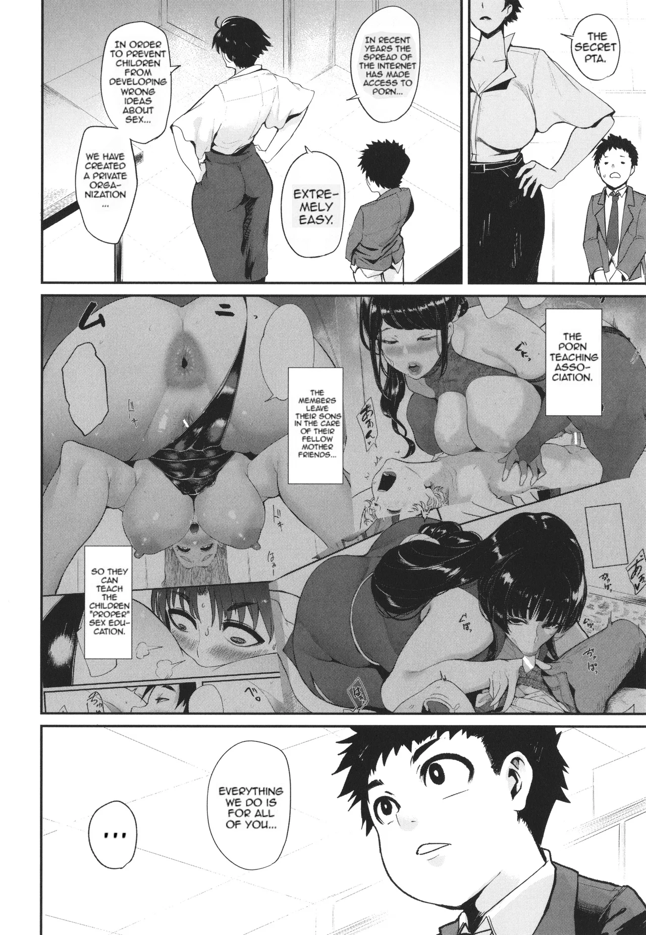 Mama-tachi no Kyouikuteki Ochinpo Shidou porn comic picture 110