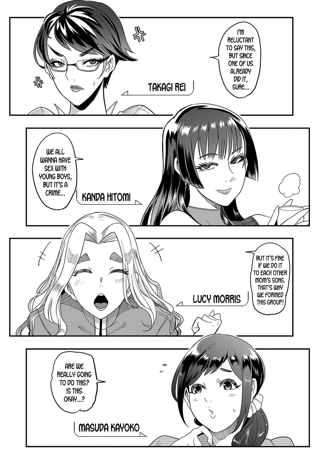 Mama-tachi no Kyouikuteki Ochinpo Shidou porn comic picture 35