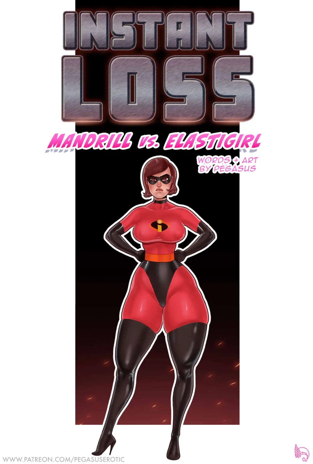 Mandrill vs Elastigirl porn comic picture 1