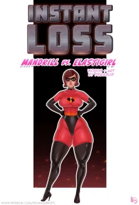 Mandrill vs Elastigirl porn comic picture 1