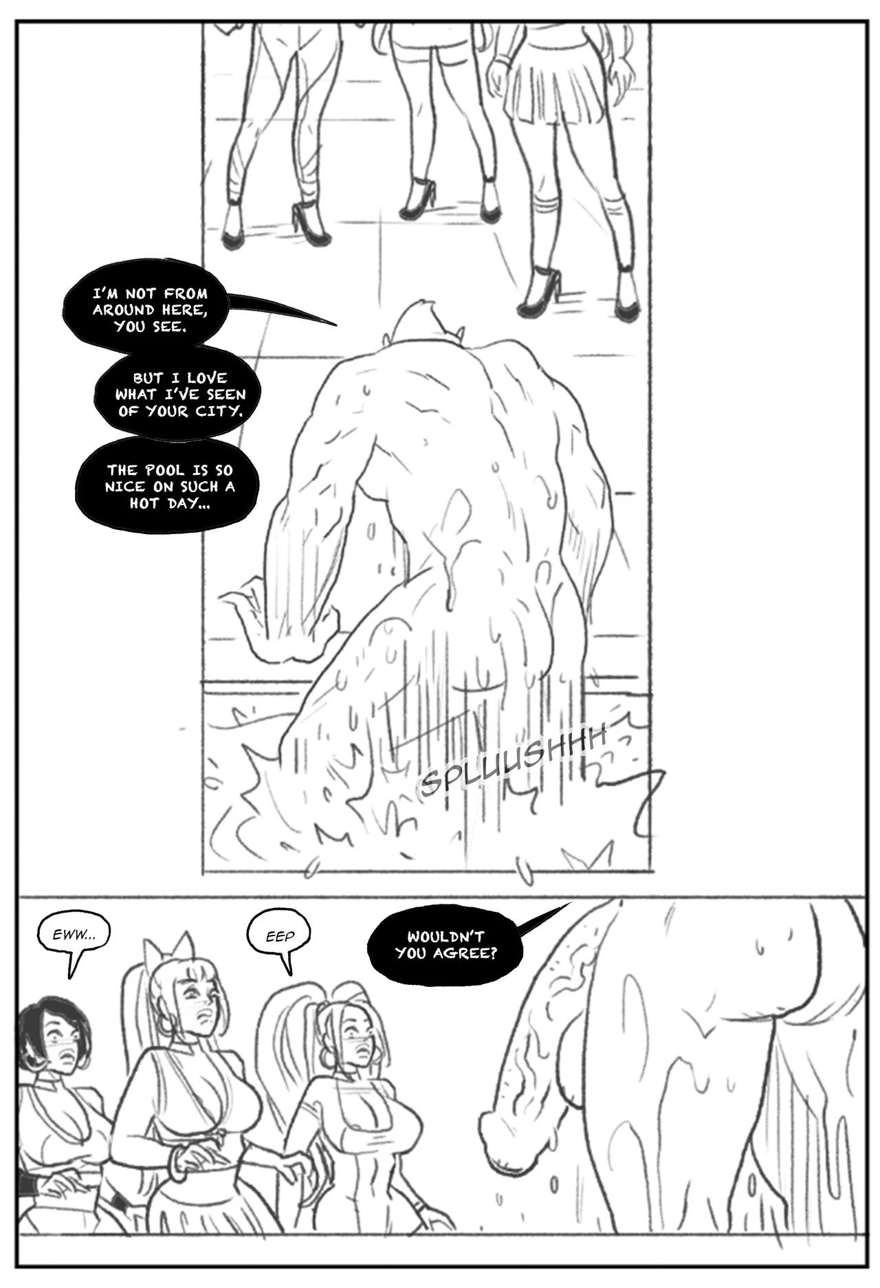 Mandrill vs the Powerpuff Girls porn comic picture 13