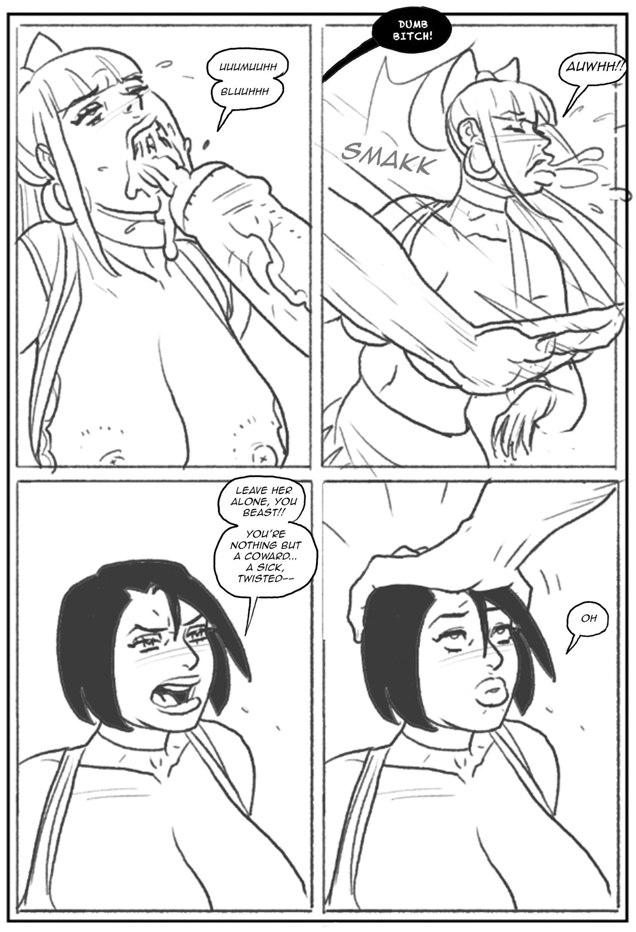 Mandrill vs the Powerpuff Girls porn comic picture 30