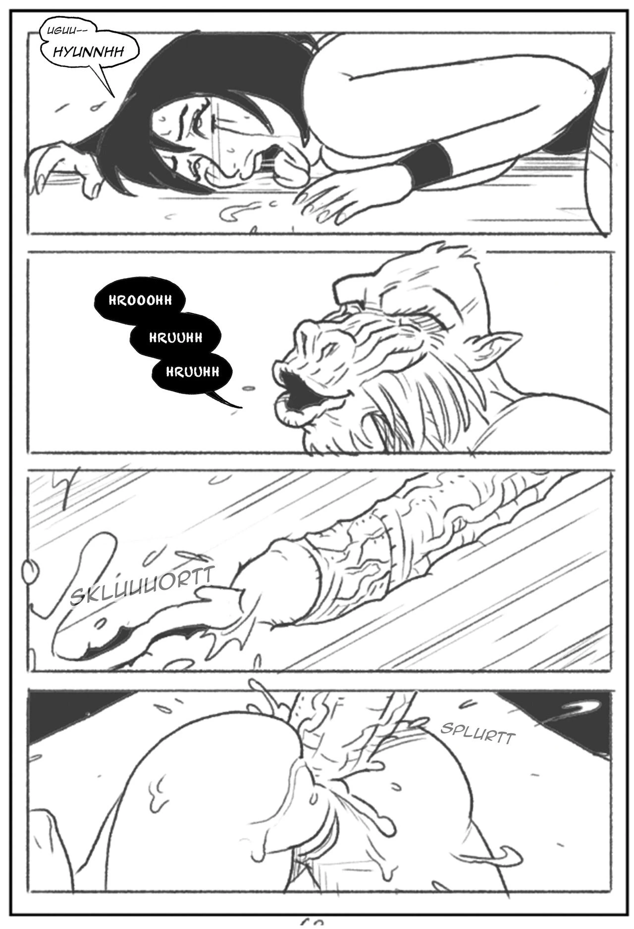 Mandrill vs the Powerpuff Girls porn comic picture 67