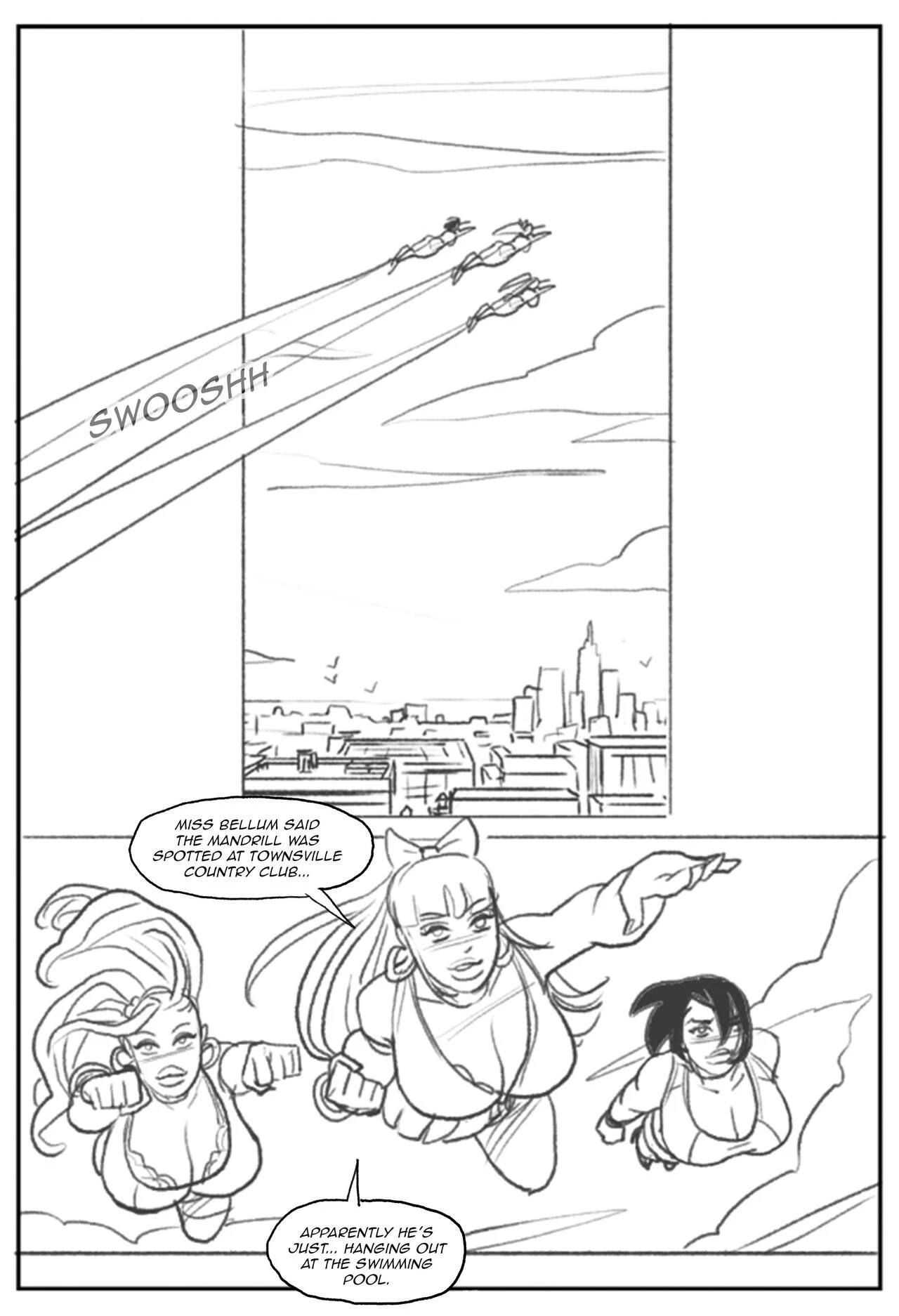 Mandrill vs the Powerpuff Girls porn comic picture 7