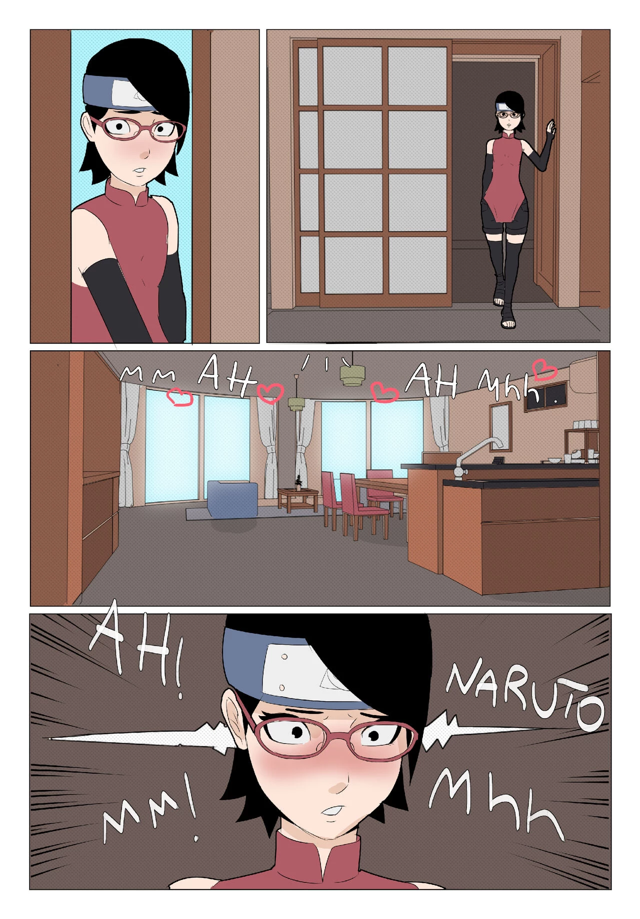 Mangekyou + porn comic picture 16