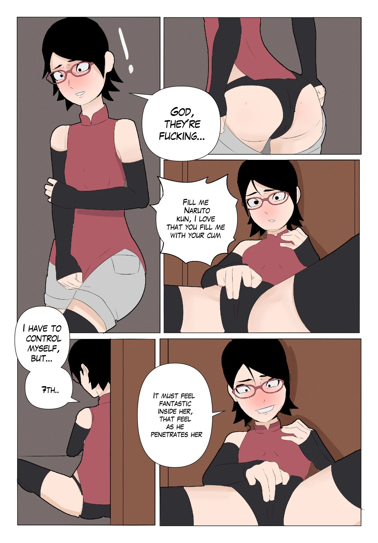 Mangekyou + porn comic picture 19