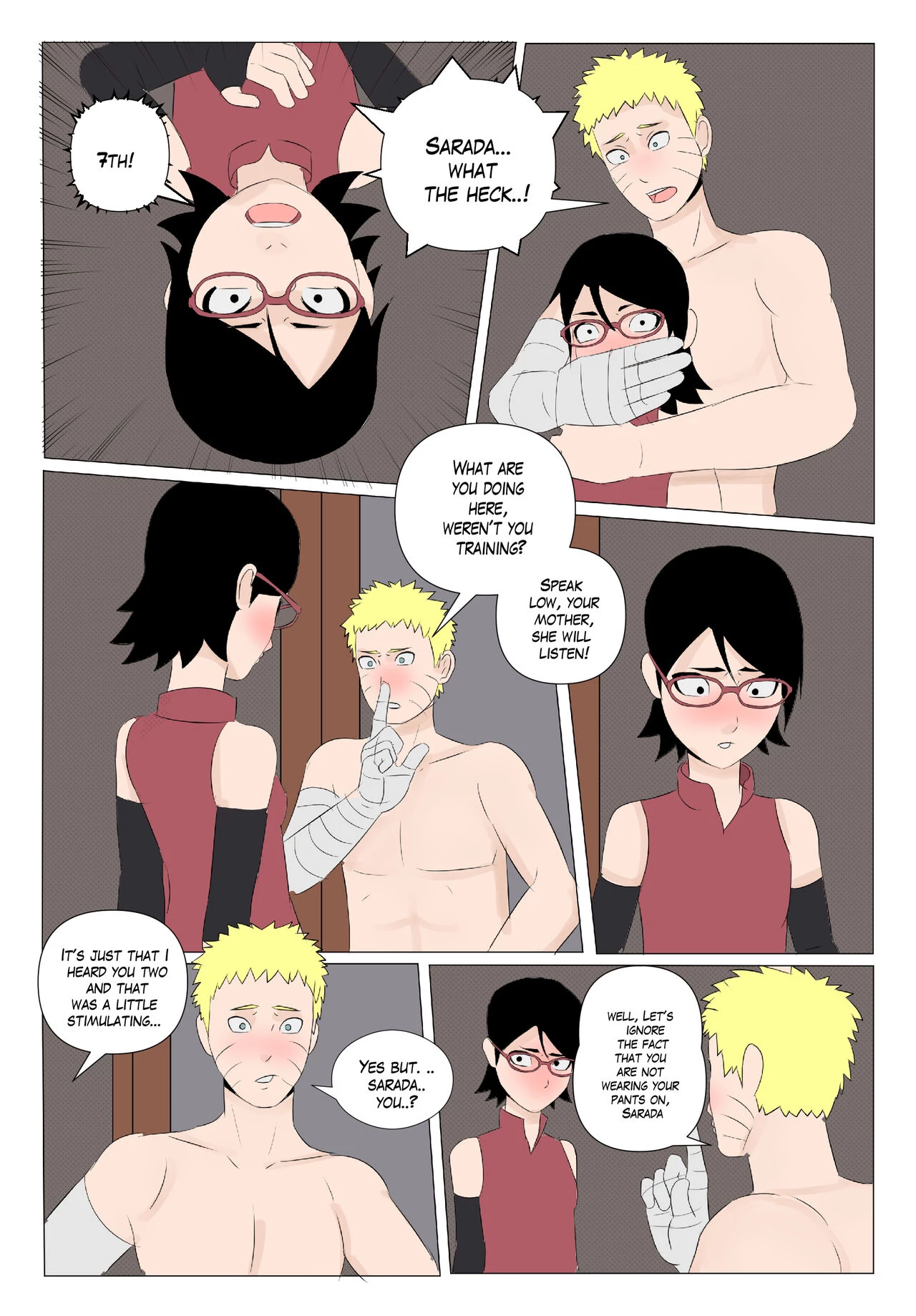 Mangekyou + porn comic picture 22