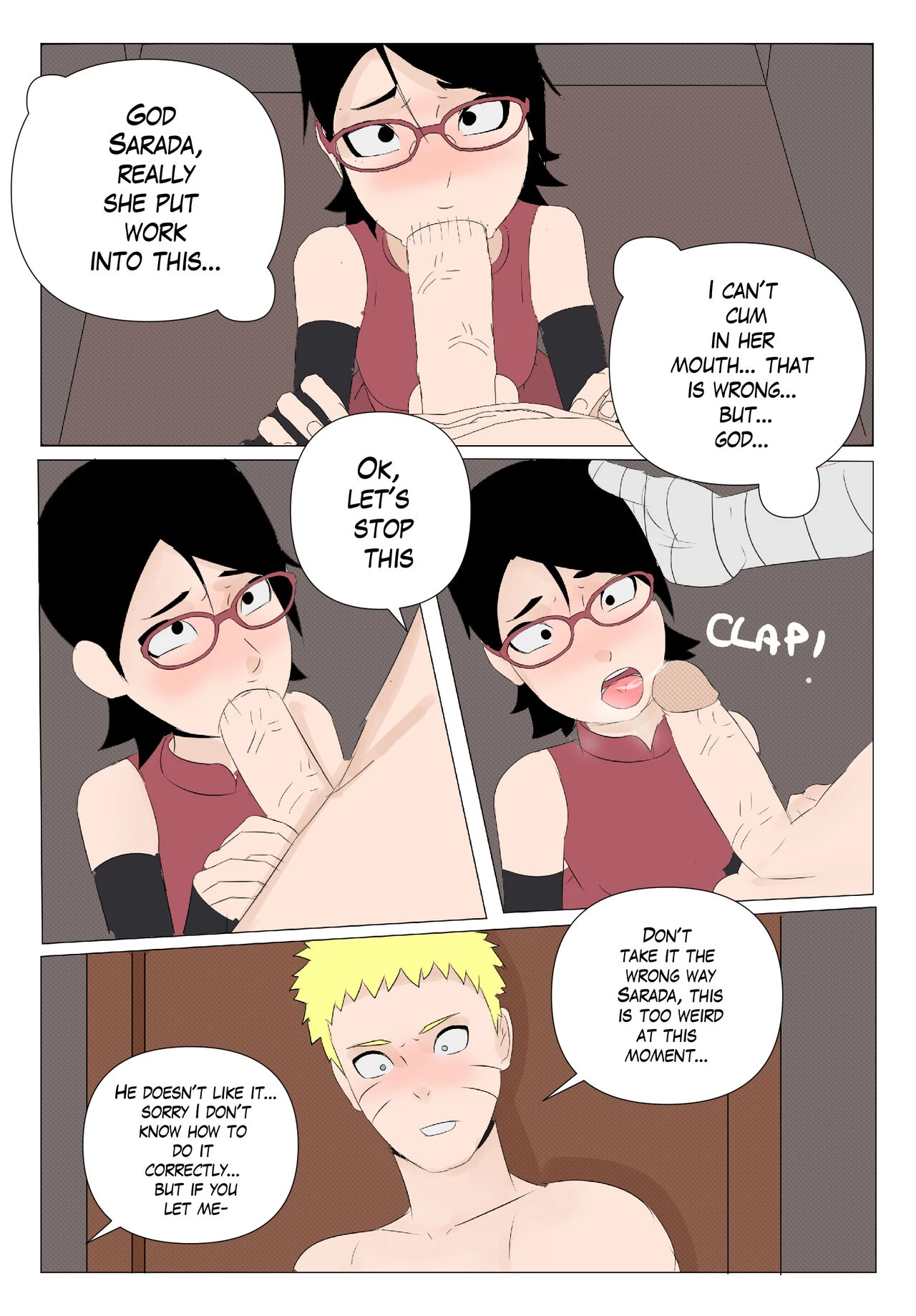 Mangekyou + porn comic picture 29