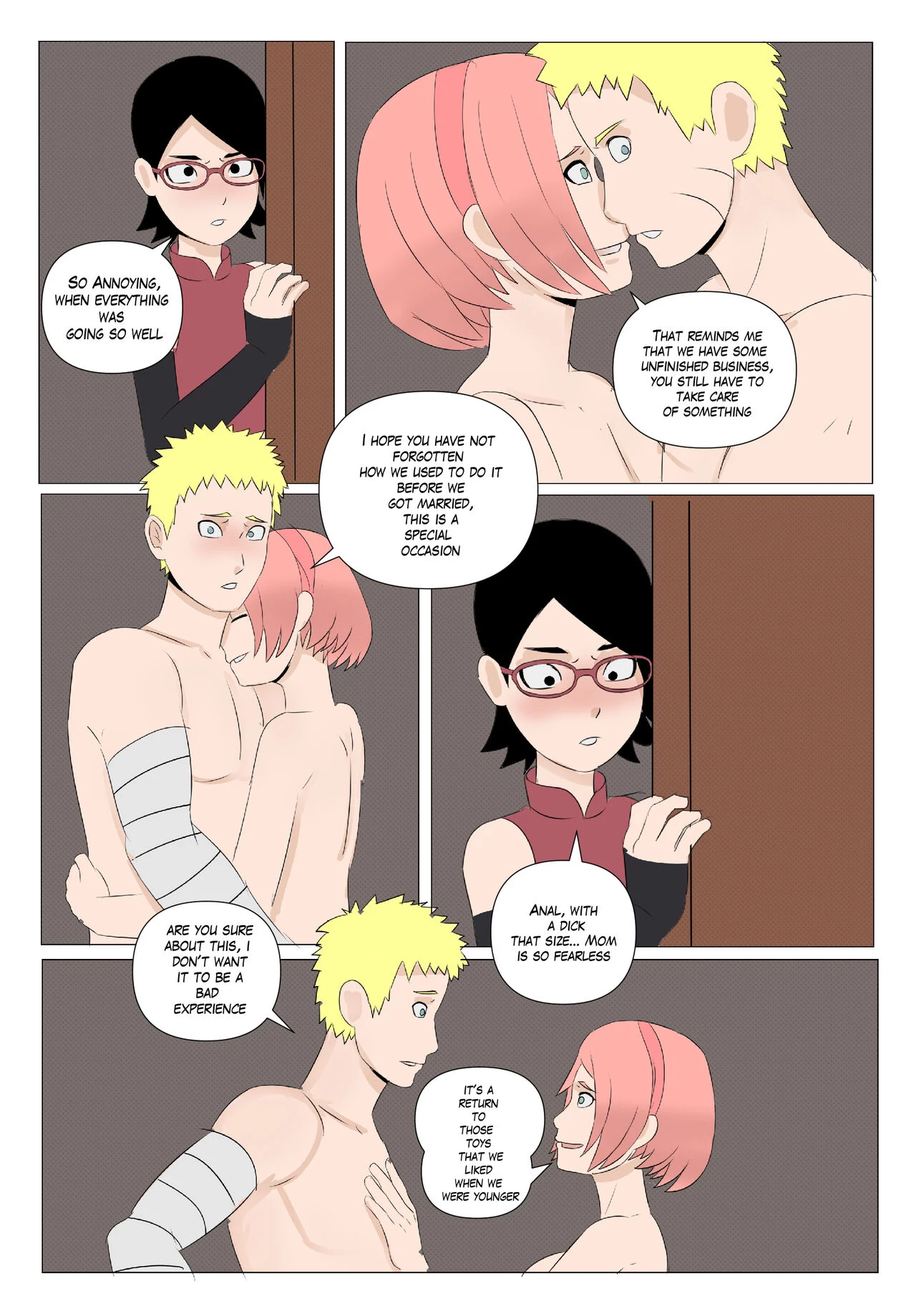 Mangekyou + porn comic picture 31
