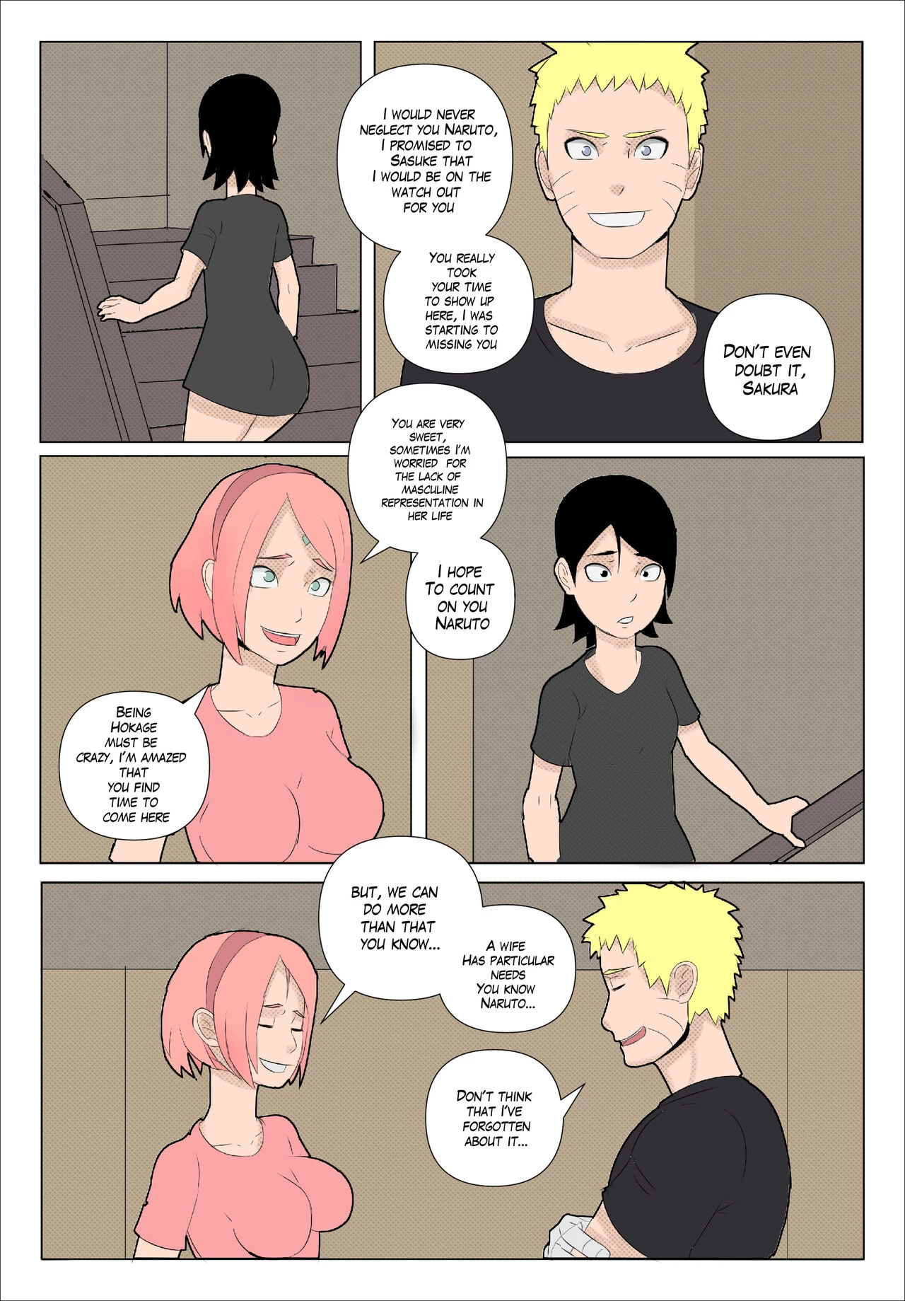 Mangekyou + porn comic picture 6