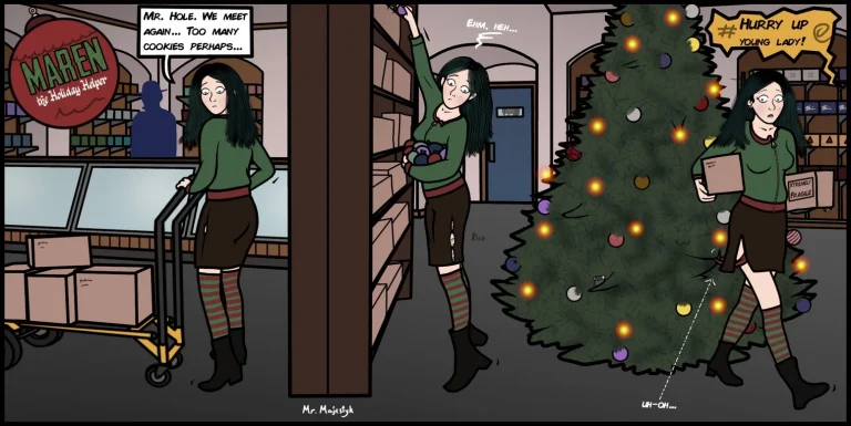 Maren the Sales Assistant porn comic picture 26