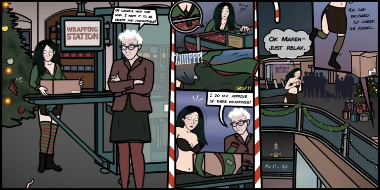 Maren the Sales Assistant porn comic picture 27