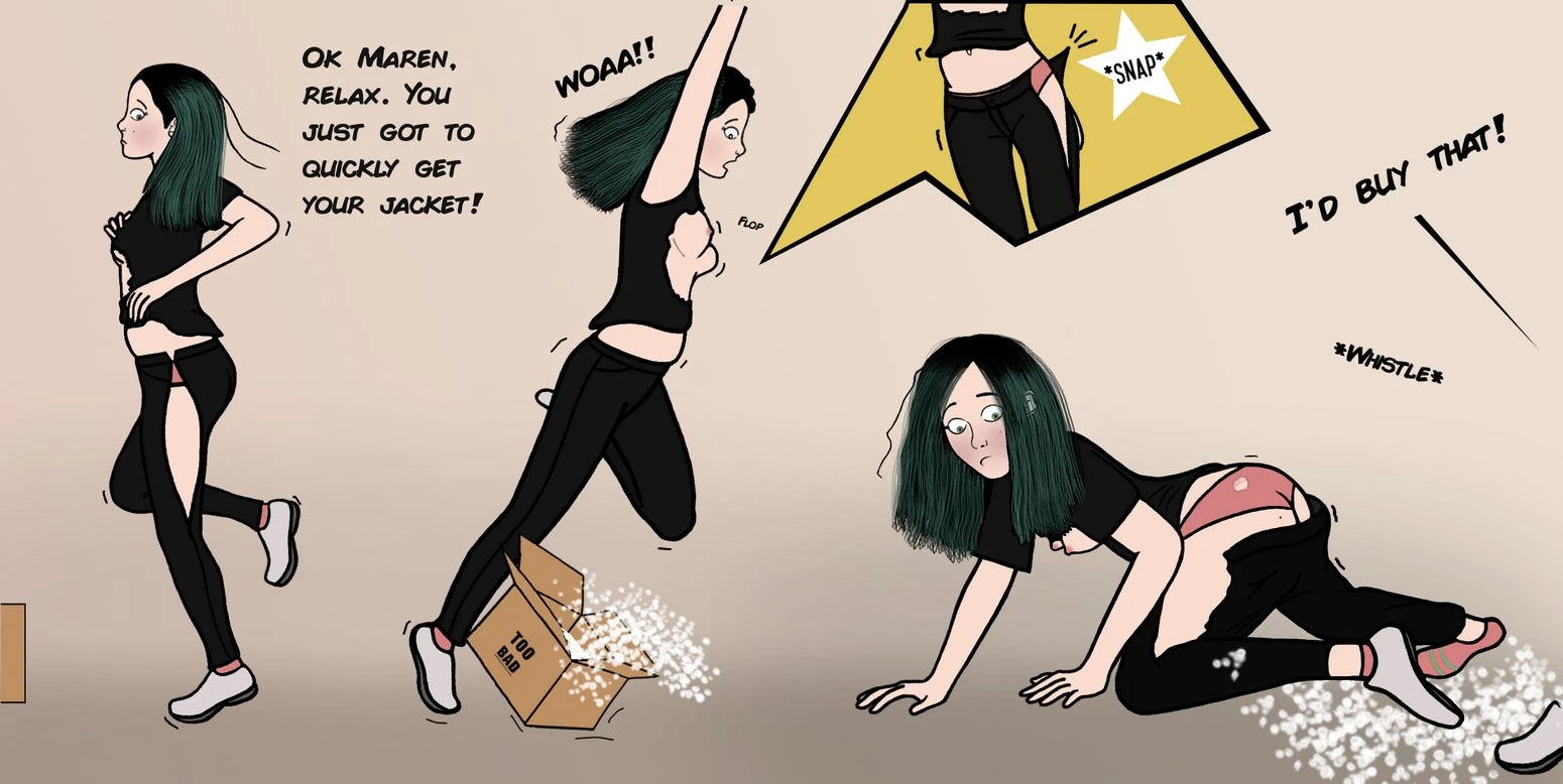 Maren the Sales Assistant porn comic picture 4