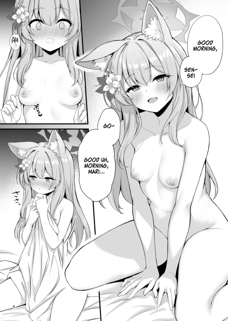 Mari Morning Delight!? | Asa Chun Mari!? porn comic picture 5
