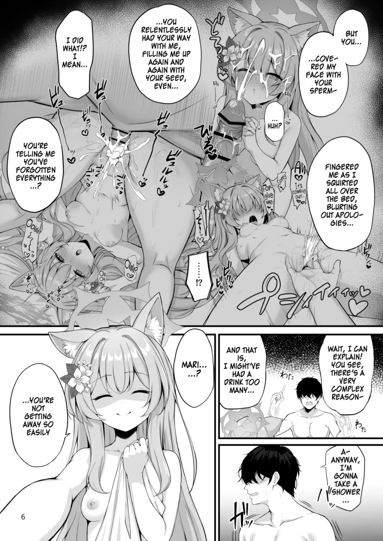 Mari Morning Delight!? | Asa Chun Mari!? porn comic picture 7