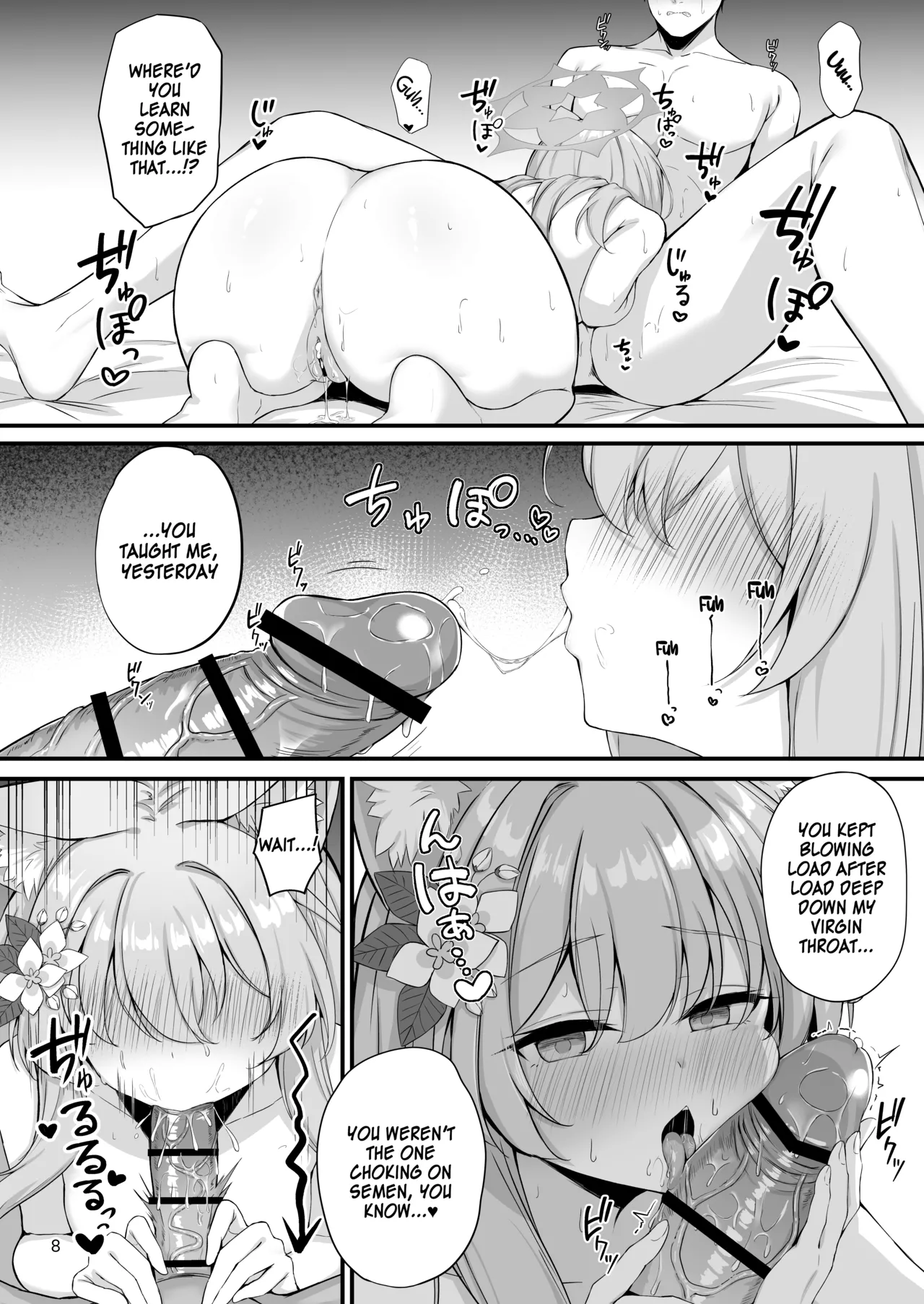 Mari Morning Delight!? | Asa Chun Mari!? porn comic picture 9