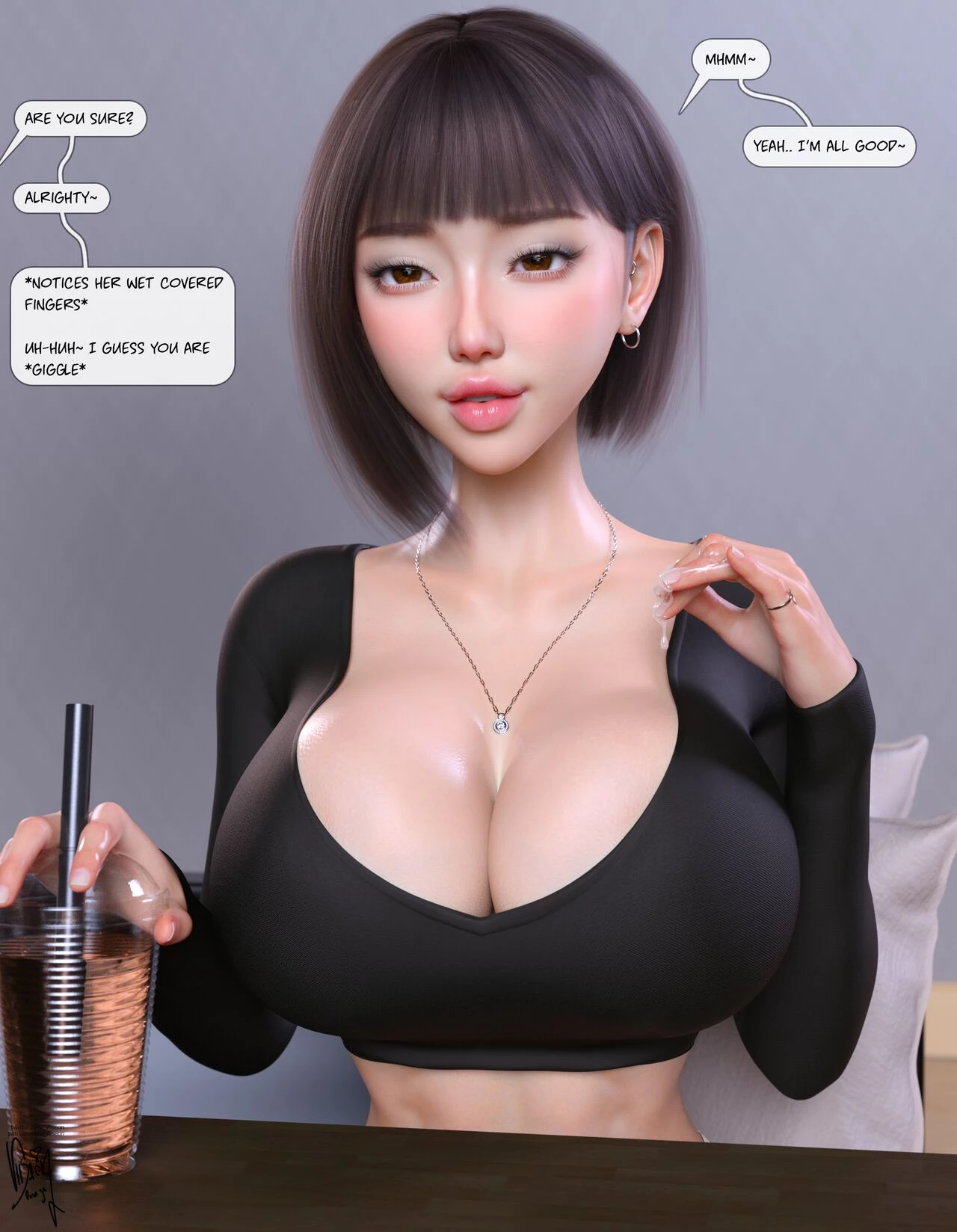 Mari & Yukiko feat. Tara & Fumiko - Playdate porn comic picture 35