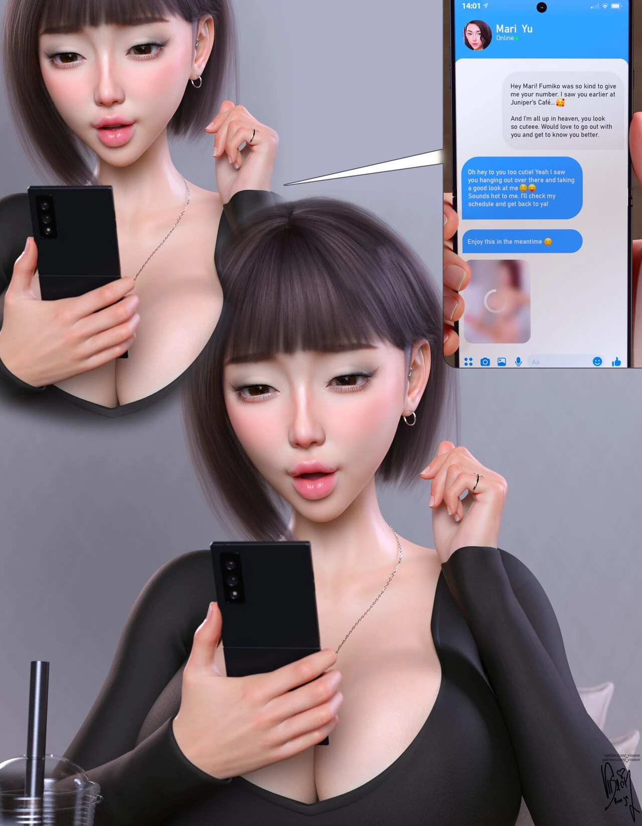 Mari & Yukiko feat. Tara & Fumiko - Playdate porn comic picture 37