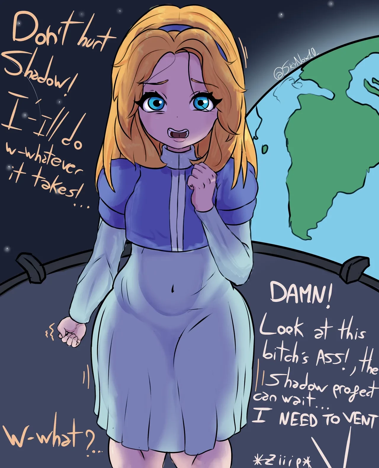 Maria Robotnik Sacrifice porn comic picture 1