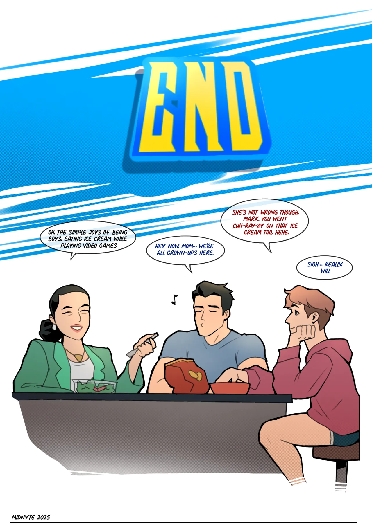 MARK X WILLIAM : Don't Get Caught porn comic picture 20