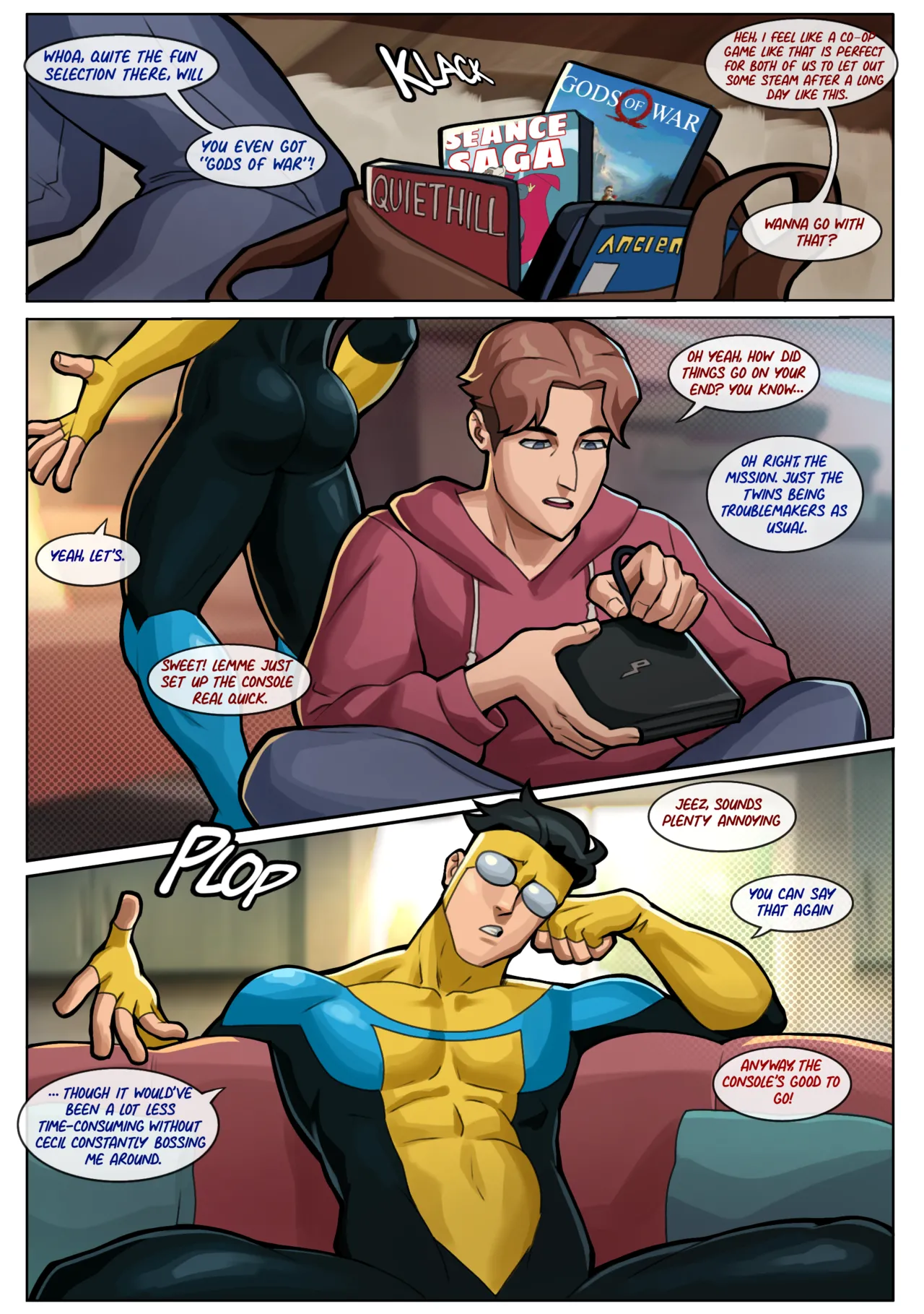MARK X WILLIAM : Don't Get Caught porn comic picture 4