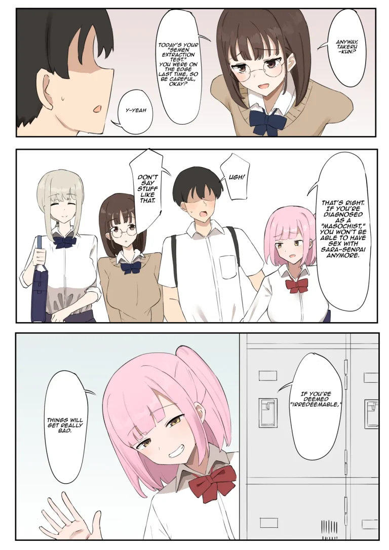 "Masochists" can't pass on their genes! | "Mazo" wa Idenshi Nokosemasen! porn comic picture 4