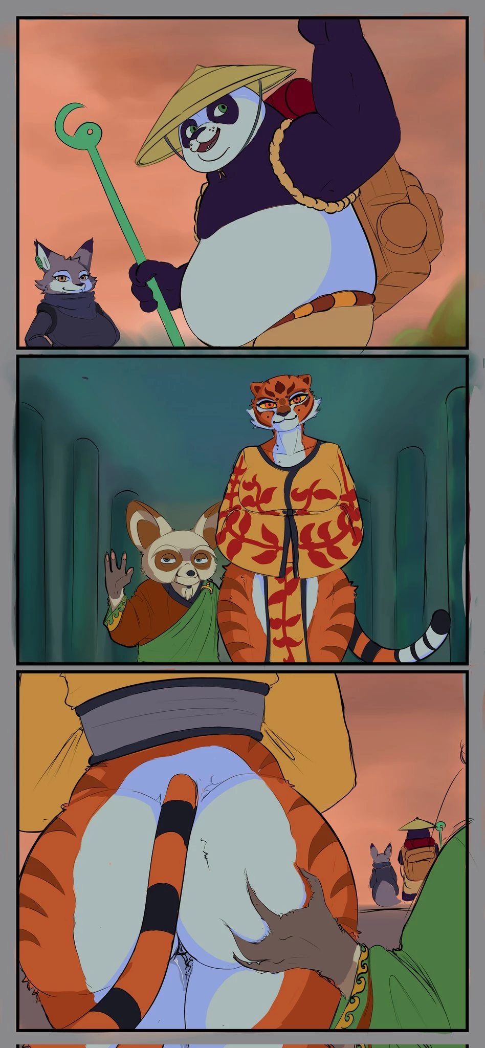Master Tigress porn comic picture 1